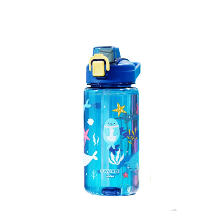Drink Bottle With Straw And Lid Spill Proof