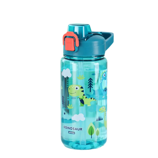 Drink Bottle With Straw And Lid Spill Proof